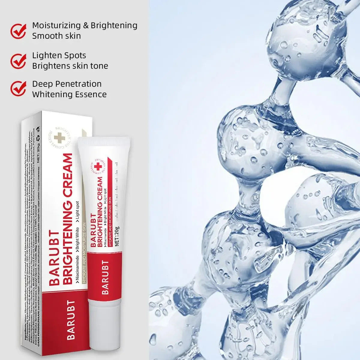 Whitening Freckles Face Cream Removal Melasma Dark Spots Corrector Lighten Melanin Pigmentation Brighten Anti-Aging Beauty Care by PETAL & GLOW