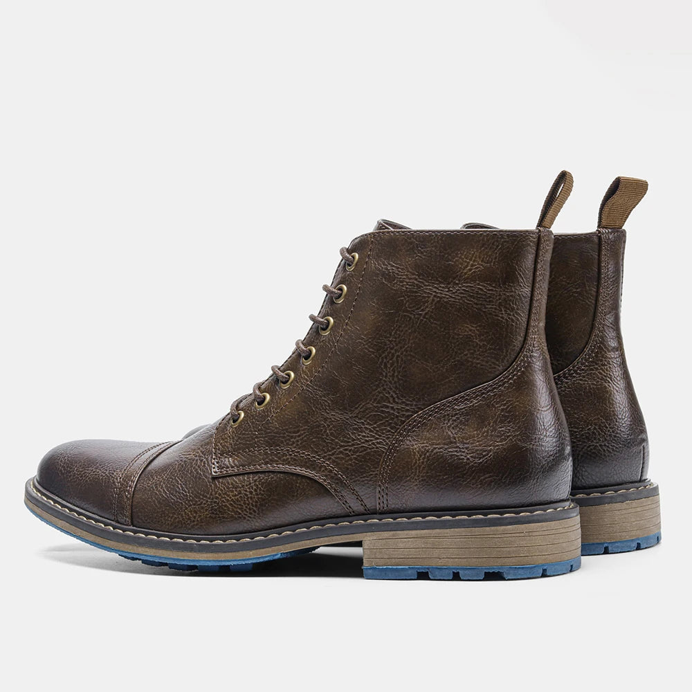 Boots Military Strong Wear-Resistant Outdoor Breathable Boots Army by PETAL & GLOW