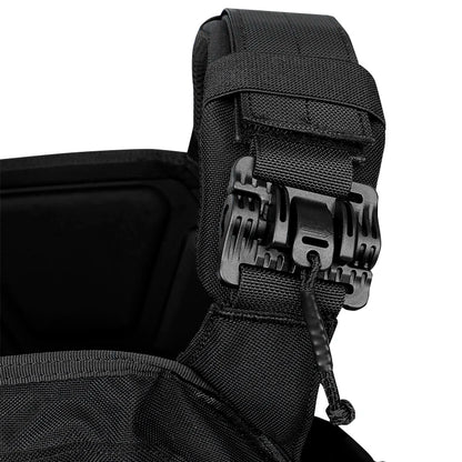 Artex New combat vest 6094 quick detachable light laser cut tactical vest black gear to carry airsoft carrier combat equipment by PETAL & GLOW