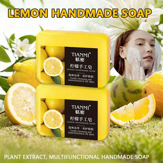 Lemon Handmade Soap, Moisturizing and cleansing