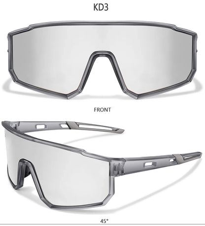 Trendy Fishing Sunglasses for Men and women Casual Windproof Eyewear with UV Protection for Outdoor Sports, Running Cycling
