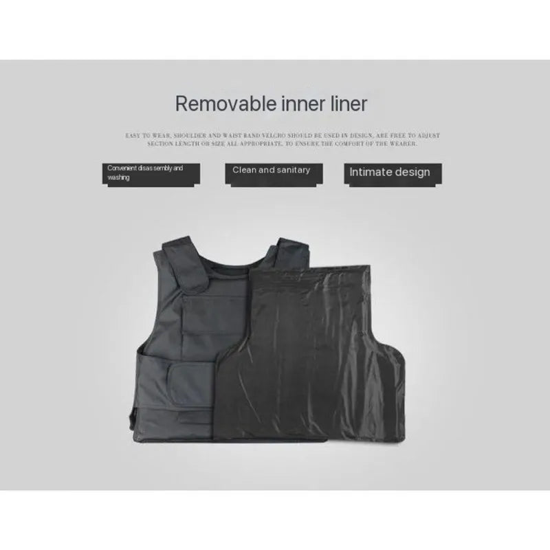 High Manganese Steel Hard Anti-stab Vest Outdoor Body Security Helmet Armor Tactic Military Stimulate Vest Defence Thorn Clothes by PETAL & GLOW