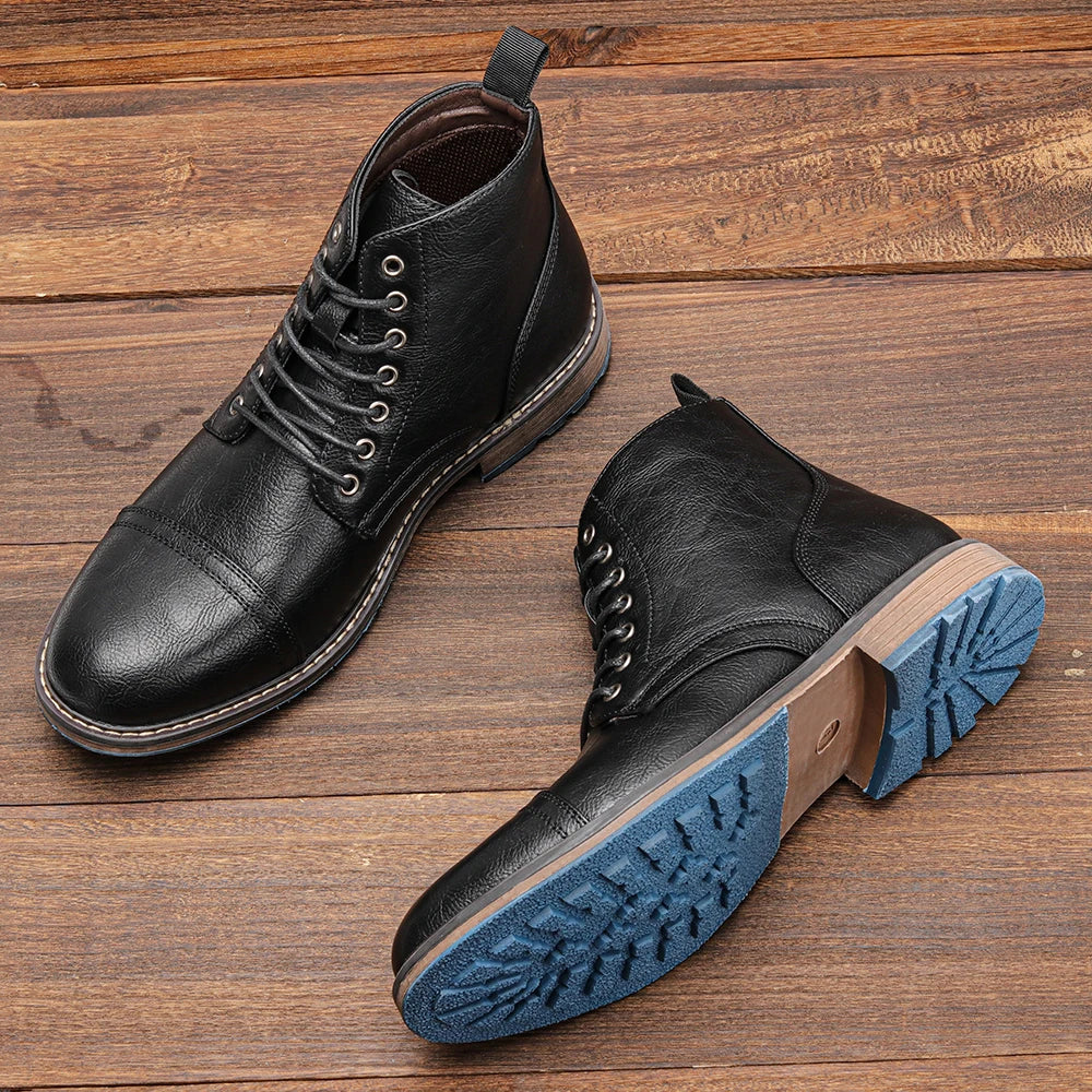Boots Military Strong Wear-Resistant Outdoor Breathable Boots Army by PETAL & GLOW
