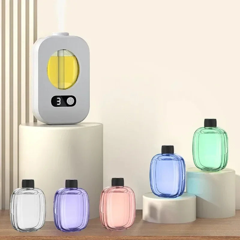 加湿器 USBアロマセラピー卓上ディフューザー噴霧器 卓上加湿器 タイミング機能付き対応家電