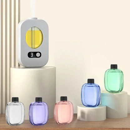 加湿器 USBアロマセラピー卓上ディフューザー噴霧器 卓上加湿器 タイミング機能付き対応家電