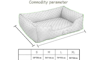 2025 Dog Dot Bed Four Season Use Comfortable camas para perros dog beds for small dogs Top Quality dogs pets accessories