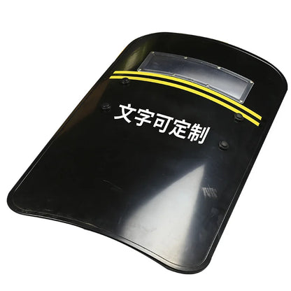 Black Riot Shield Protective Shield Security Militia Security Equipment Campus Kindergarten Defense Security Supplies by PETAL & GLOW