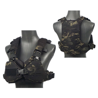 Tactical Bikini Armor Vest Women Protect Cosplay Plate Carrier Molle Lady Sexy Hunting Equipment Lightweight Camping Outdoor by PETAL & GLOW