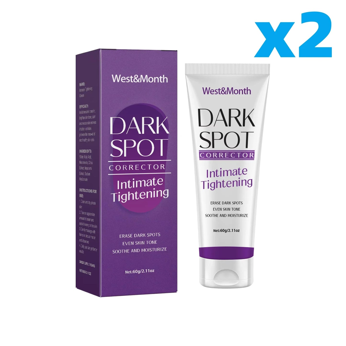Body Whitening Cream Fade Joint Elbow Knee Armpit Pigmentation Underarm Melanin Bleaching Moisturizing Dark Spot Corrector Cream by PETAL & GLOW