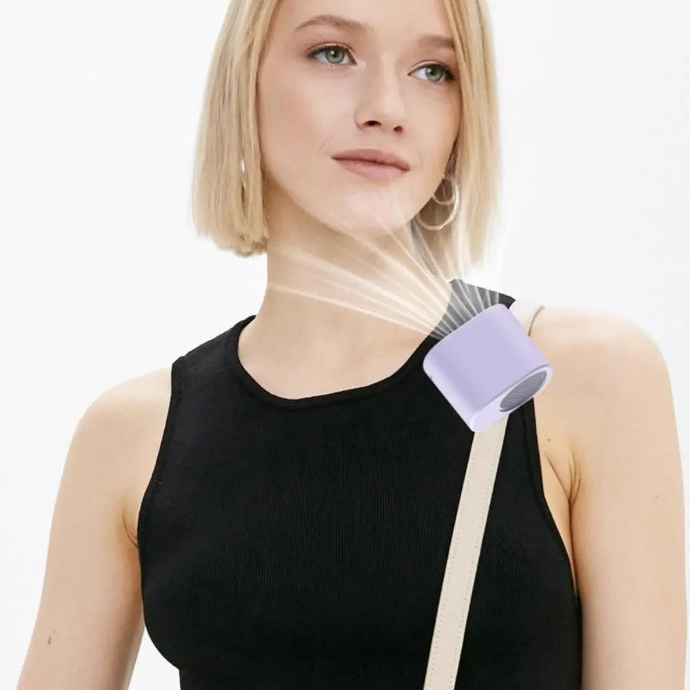 Fan Waist Hanging Neck Clip Handheld Small Fan Desktop Multifunctional High Wind Speed Small Fan