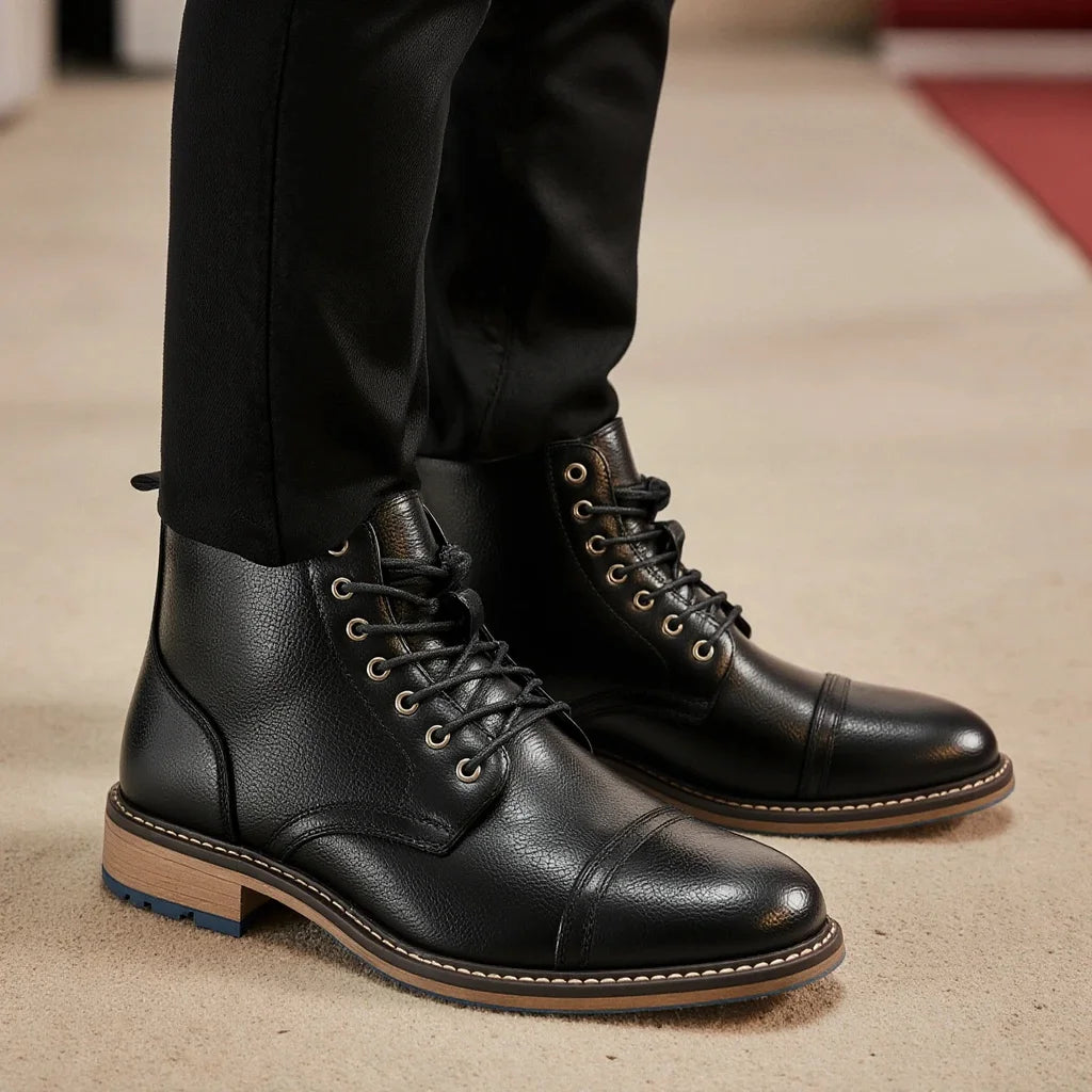 Boots Military Strong Wear-Resistant Outdoor Breathable Boots Army by PETAL & GLOW