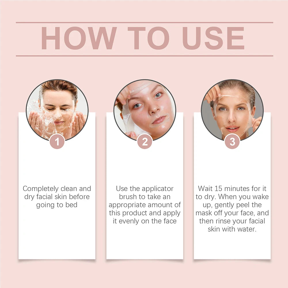 Collagen Peel-Off Mask & Jelly Cream Set