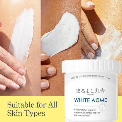 Japanese Whitening Cream 500ml Private Parts Underarm Butt Knee Brighten Inner Thigh Intimate Area Dark Remove Melanin Lighten by PETAL & GLOW