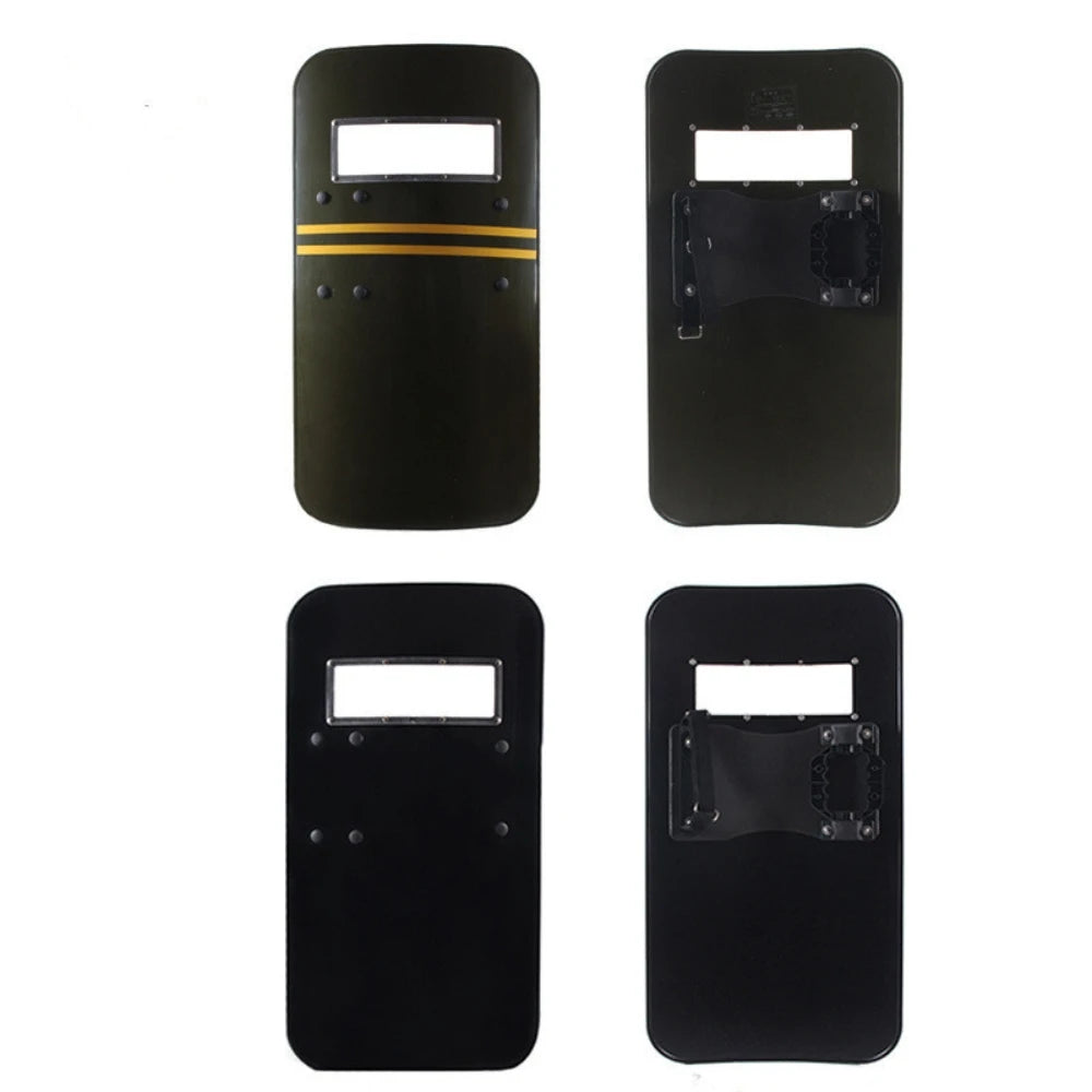 Riot Shield Handheld Explosion Shield Security Campus Militia Security Equipment PC Shield Anti stab Explosion-proof ABS by PETAL & GLOW
