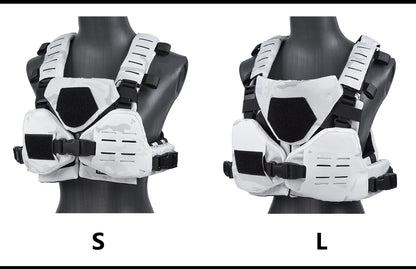 Tactical Bikini Armor Vest Women Protect Cosplay Plate Carrier Molle Lady Sexy Hunting Equipment Lightweight Camping Outdoor by PETAL & GLOW