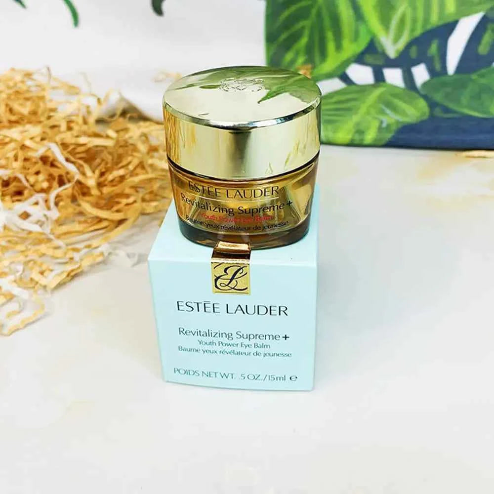 Estee Lauder Revitalizing Supreme+ Youth Power Eye Balm Anti Eye Cream Lift Firm Reduce Dark Circles Puffiness Lines Wrinkles