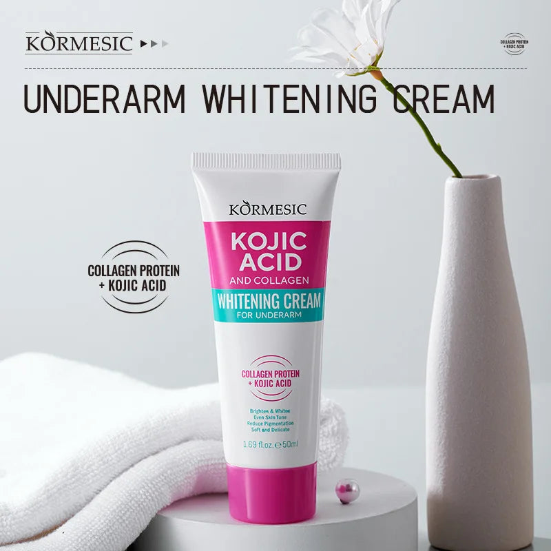 Whitening Cream Private Parts Underarm Bleach Serum Butt Knee Brighten Inner Thigh Intimate Parts Dark Remove Melanin Body Care by PETAL & GLOW