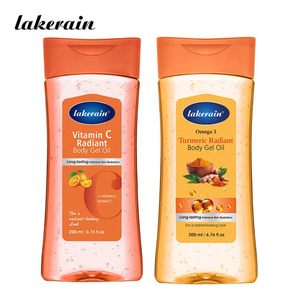 Turmeric Cocoa Glow Body Gel Oil Moisturizing & Smoothing Body Skin Vitamin C