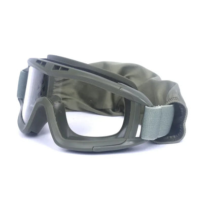 Tactical Goggles Mountaineering Shooting Sunglasses Windproof Sand Control Motocross CS Glasses 3 Lenses Replaceable Motorcycle by PETAL & GLOW