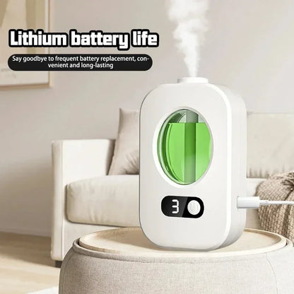 加湿器 USBアロマセラピー卓上ディフューザー噴霧器 卓上加湿器 タイミング機能付き対応家電