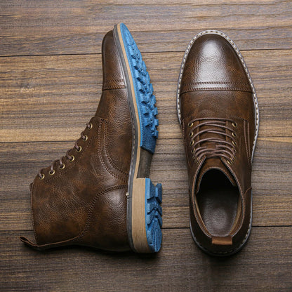 Boots Military Strong Wear-Resistant Outdoor Breathable Boots Army by PETAL & GLOW