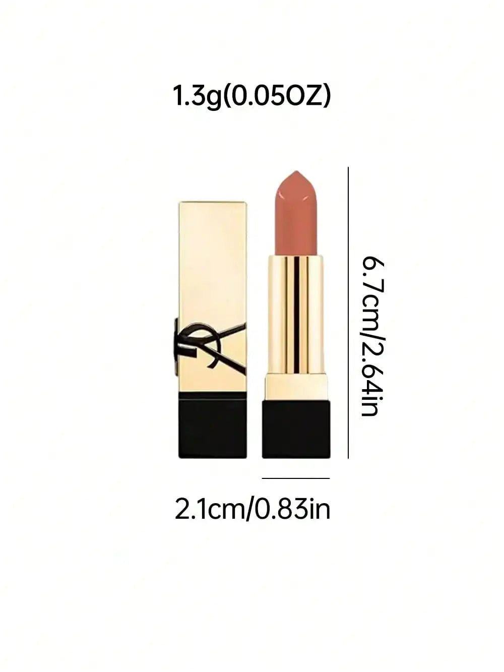 Rouge Pur Couture Satin Lipstick Mini 1.6g — Nu Muse