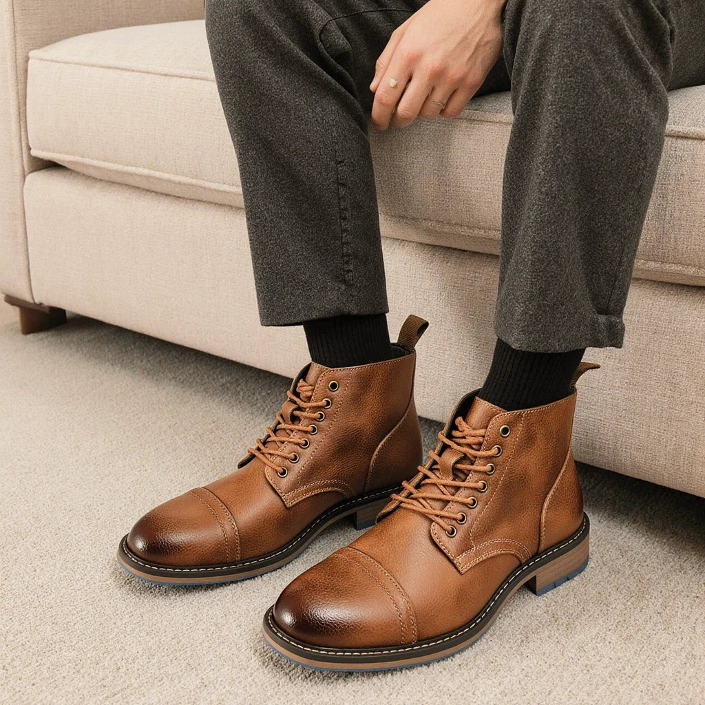 Boots Military Strong Wear-Resistant Outdoor Breathable Boots Army by PETAL & GLOW