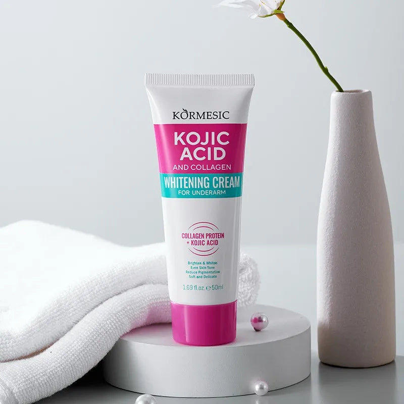 Whitening Cream Private Parts Underarm Bleach Serum Butt Knee Brighten Inner Thigh Intimate Parts Dark Remove Melanin Body Care by PETAL & GLOW