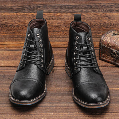 Boots Military Strong Wear-Resistant Outdoor Breathable Boots Army by PETAL & GLOW