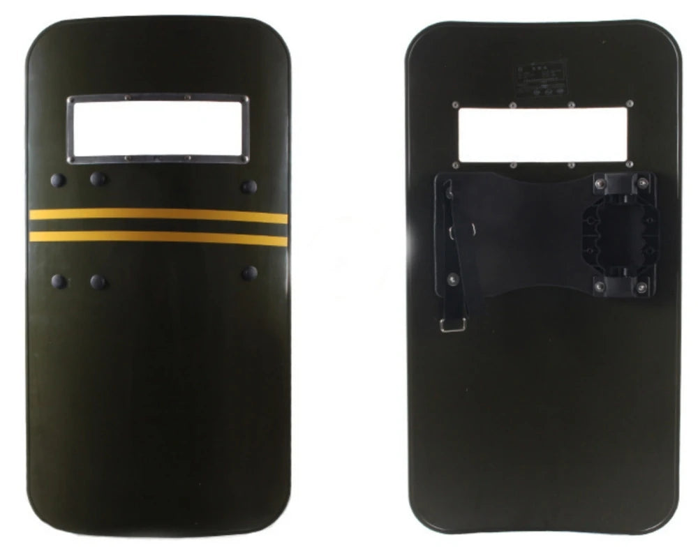 Riot Shield Handheld Explosion Shield Security Campus Militia Security Equipment PC Shield Anti stab Explosion-proof ABS by PETAL & GLOW