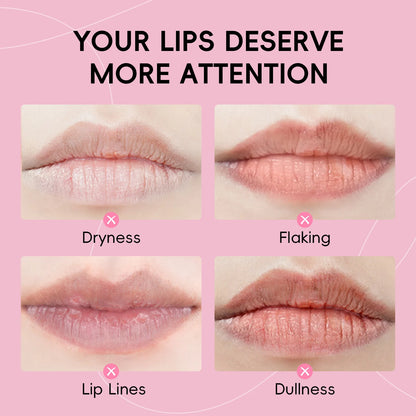 LAIKOU Japan Sakura Lip Balm 3.5g Shea Butter Vitamin E Nourishing Hydrating Moisturizer For Dry Chapped Lips Daily Lip Repair