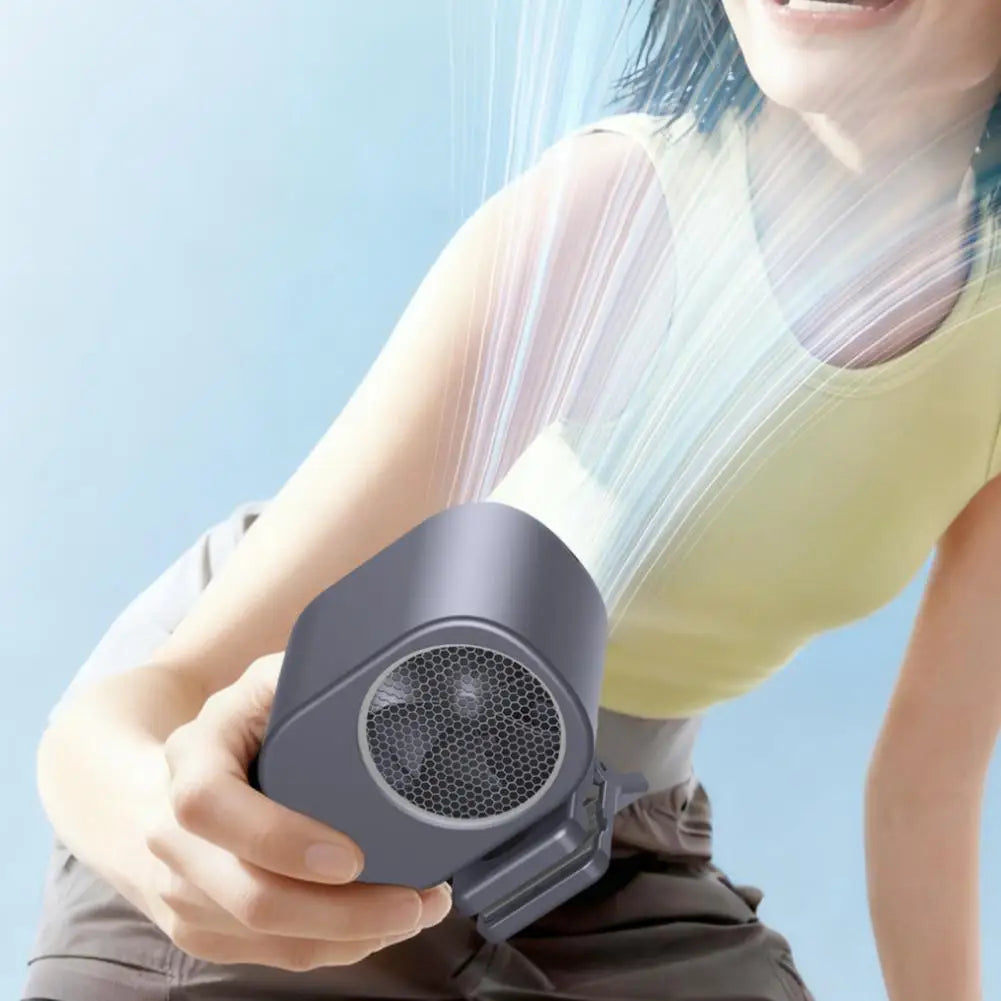 Fan Waist Hanging Neck Clip Handheld Small Fan Desktop Multifunctional High Wind Speed Small Fan