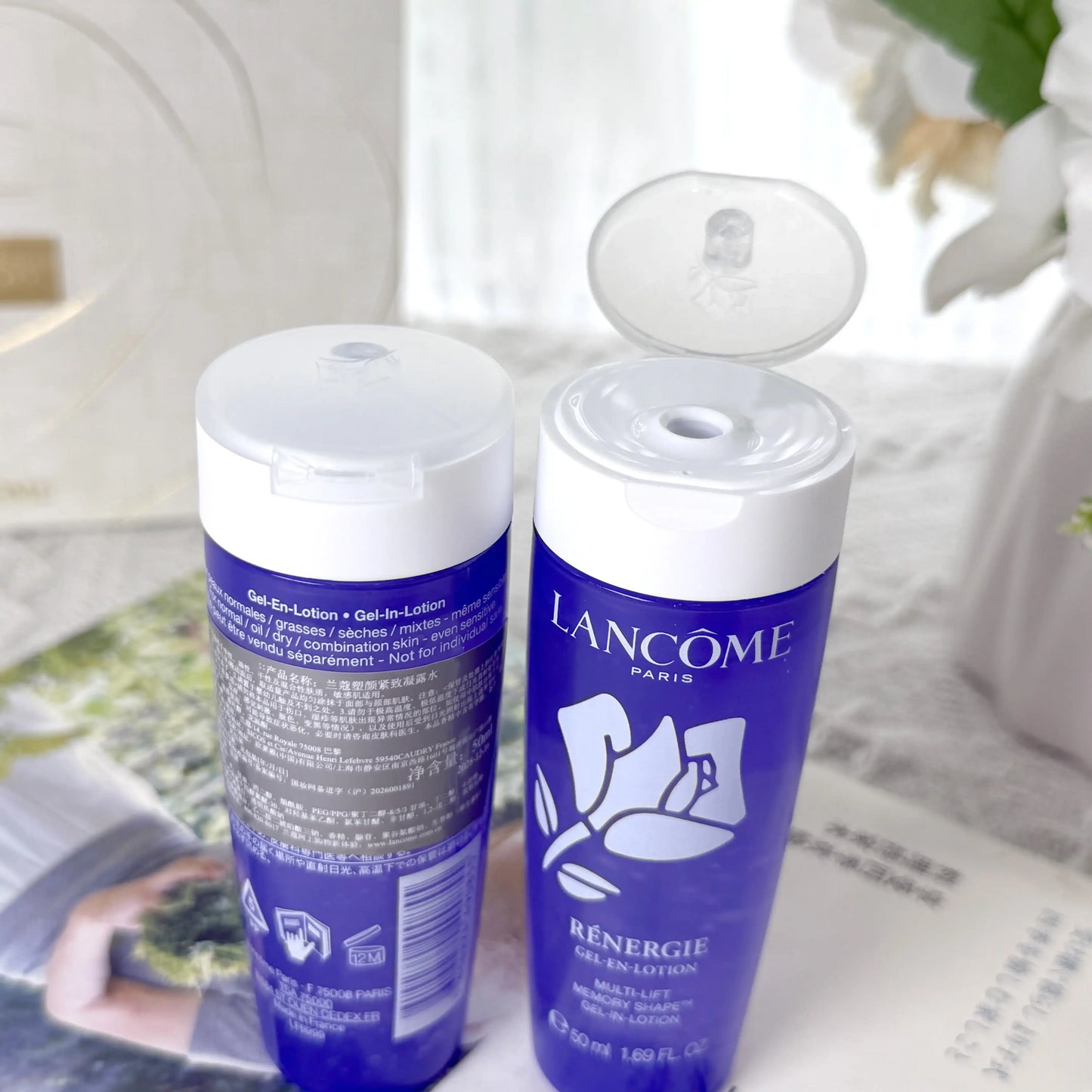 Lancôme Rénergie Lift Volumetry Beauty Lotion 50ml Firming Lifting Conditioning Smoothing Toner GF-Volumetry Complex Radiance