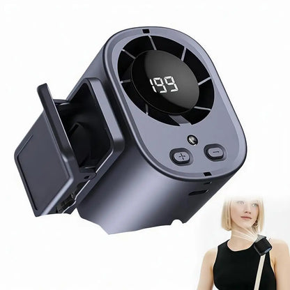 Fan Waist Hanging Neck Clip Handheld Small Fan Desktop Multifunctional High Wind Speed Small Fan