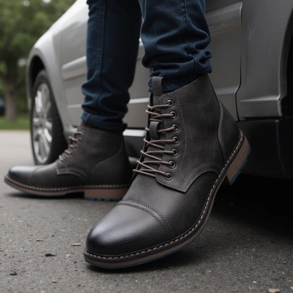 Boots Military Strong Wear-Resistant Outdoor Breathable Boots Army by PETAL & GLOW