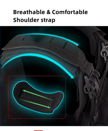 YAKEDA Tactical Vest Outdoor Hunting Plate Carrier Protective Adjustable Vest Airsoft Carrier Combat Equipment 6094 Vest by PETAL & GLOW