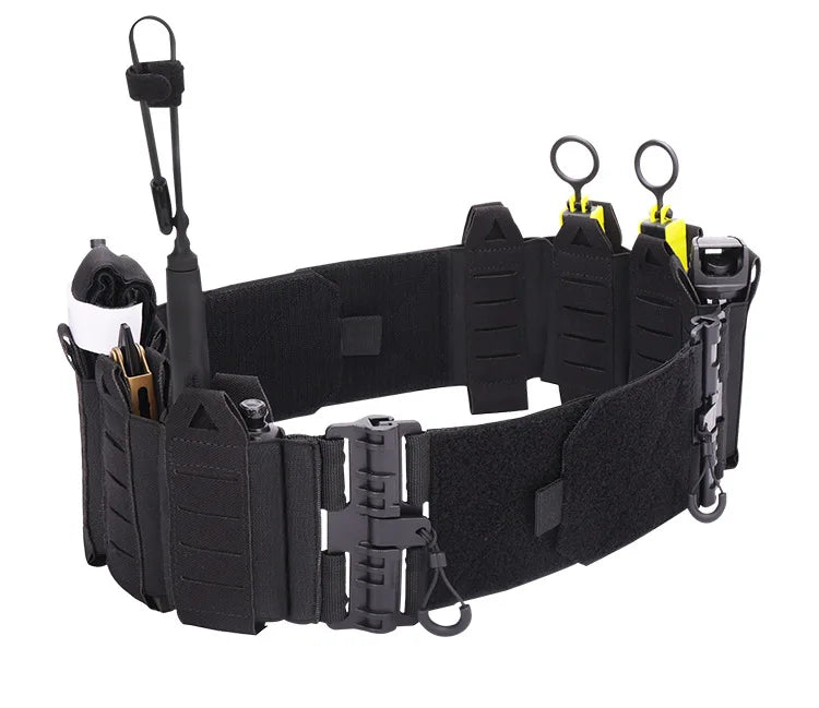 YAKEDA Tactical Vest Outdoor Hunting Plate Carrier Protective Adjustable Vest Airsoft Carrier Combat Equipment 6094 Vest by PETAL & GLOW