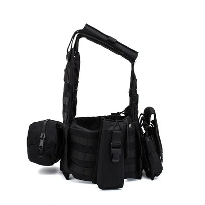 2026 Military Tactical Vest Body Armor Combat Army Gear Hunting Plate Carrier Airsoft Accessories Wargame Pouch Vest by PETAL & GLOW