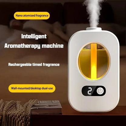 加湿器 USBアロマセラピー卓上ディフューザー噴霧器 卓上加湿器 タイミング機能付き対応家電