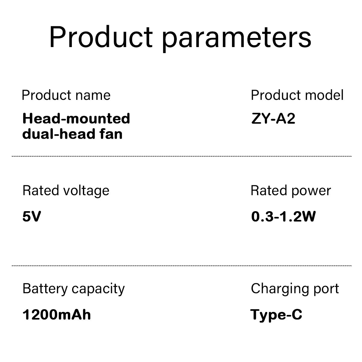 Neck Fan Rechargeable 1200mAh 3 Speeds Hands Free Wearable Fan Portable Personal Cooling Fan for Travel Outdoor Hot Sale