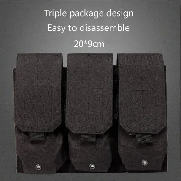 6094 Military Tactical Vest Body Armor Combat 1Army CS Gear Hunting Plate Carrier Airsoft Accessories Wargame Pouch Molle Vest by PETAL & GLOW