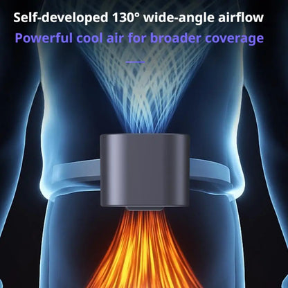 Fan Waist Hanging Neck Clip Handheld Small Fan Desktop Multifunctional High Wind Speed Small Fan