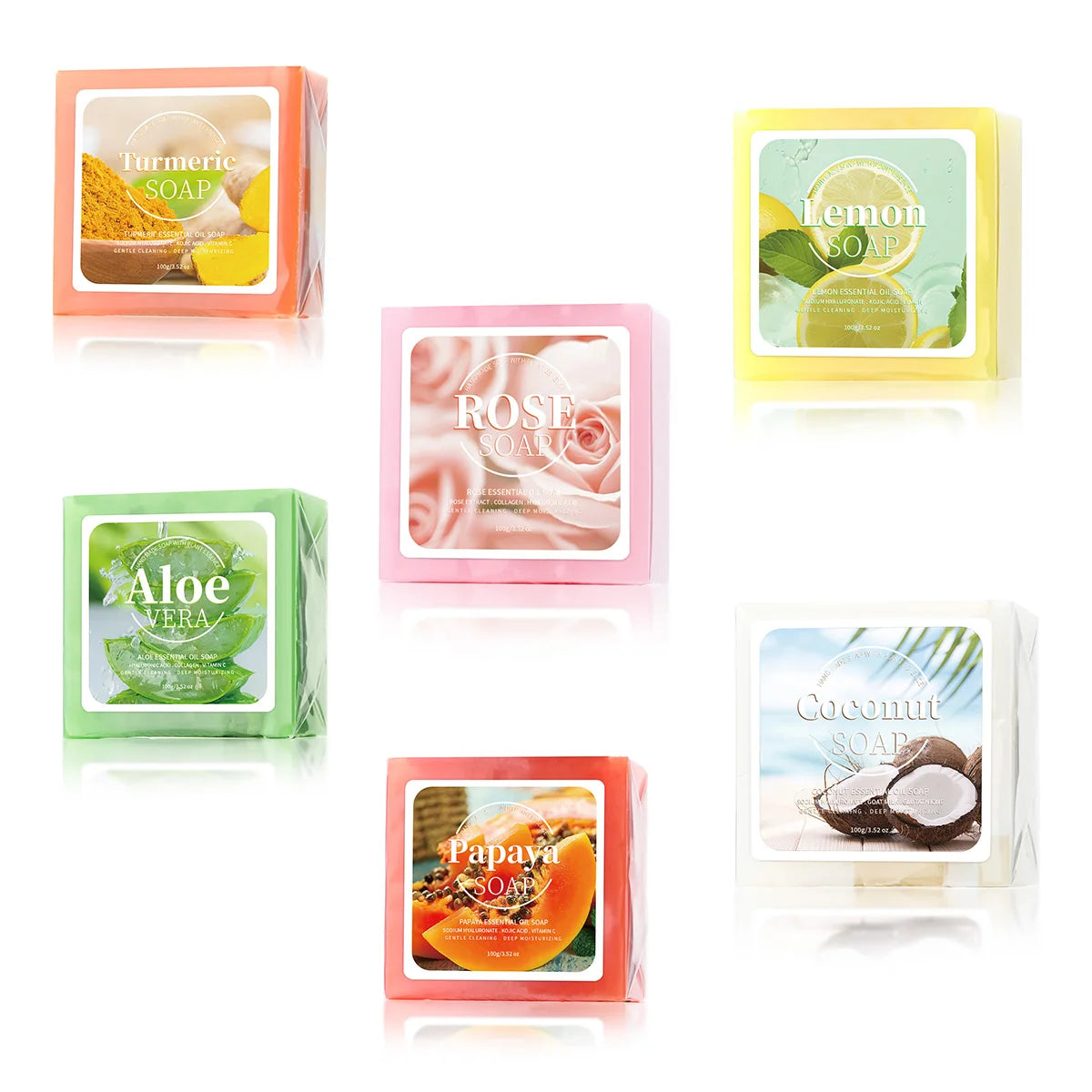 Papaya & Coconut Goat Milk Brightening Soap 100g