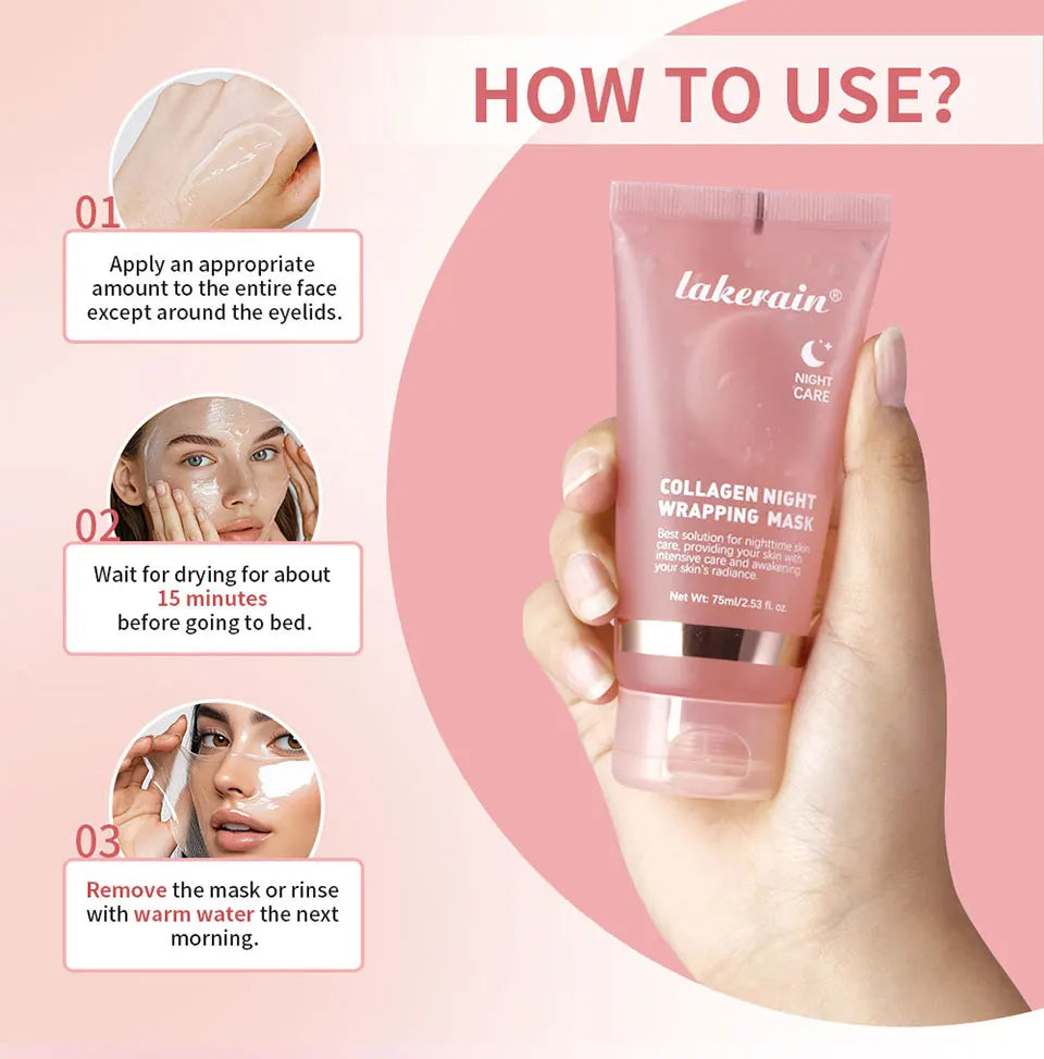 Collagen Overnight Wrapping Face Mask