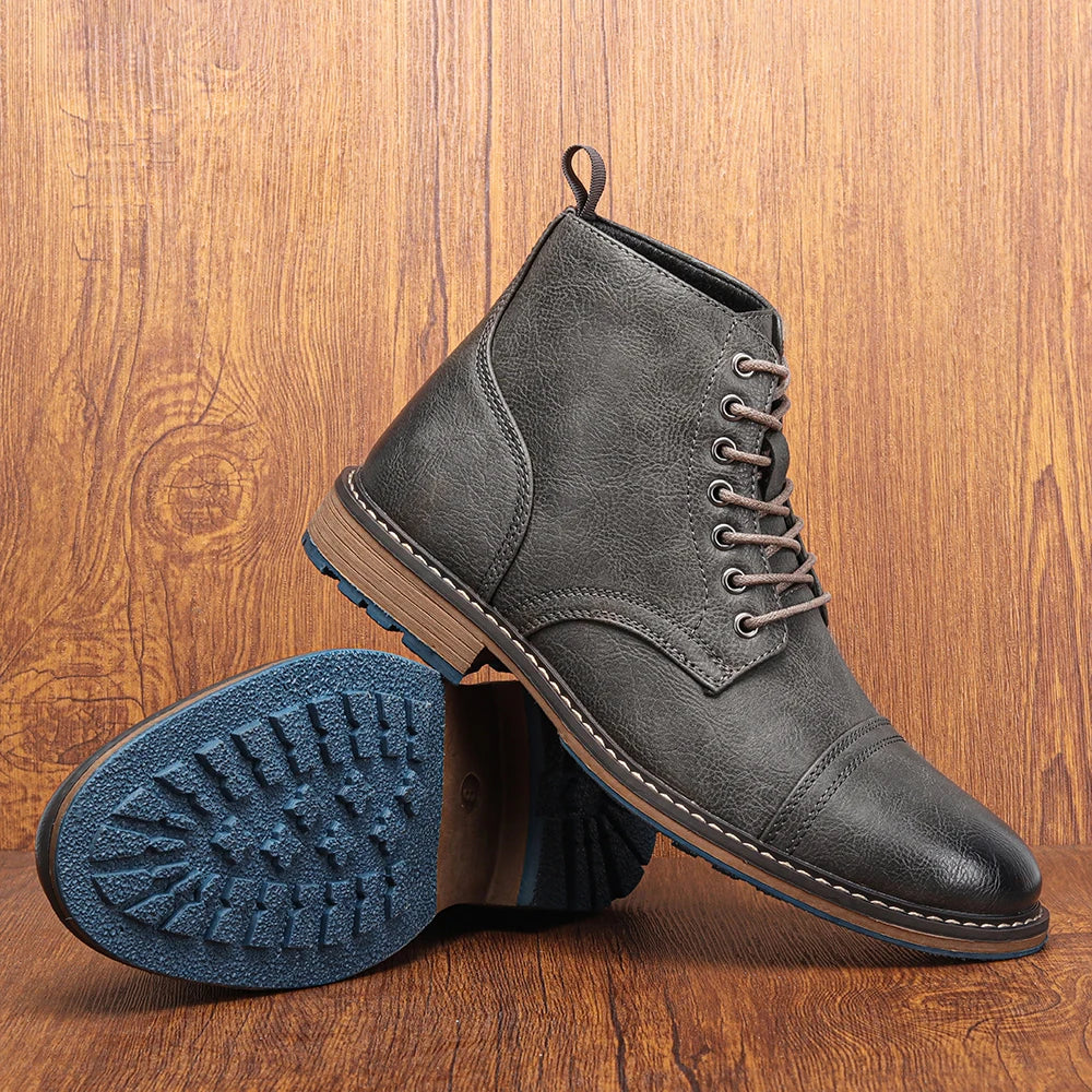Boots Military Strong Wear-Resistant Outdoor Breathable Boots Army by PETAL & GLOW