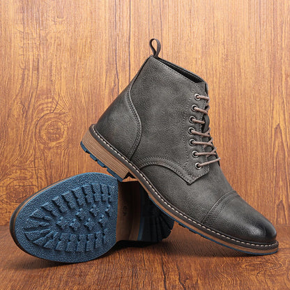 Boots Military Strong Wear-Resistant Outdoor Breathable Boots Army by PETAL & GLOW