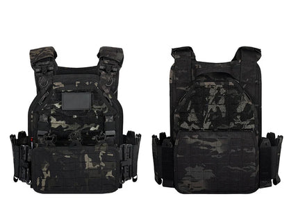 YAKEDA Tactical Vest Outdoor Hunting Plate Carrier Protective Adjustable Vest Airsoft Carrier Combat Equipment 6094 Vest by PETAL & GLOW