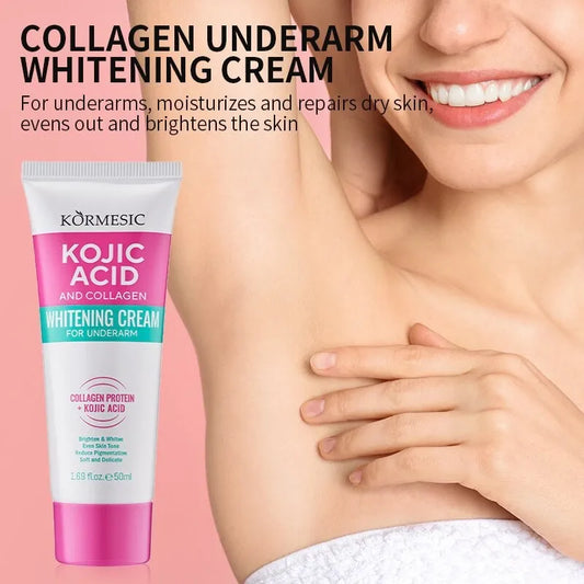 Whitening Cream Private Parts Underarm Bleach Serum Butt Knee Brighten Inner Thigh Intimate Parts Dark Remove Melanin Body Care by PETAL & GLOW