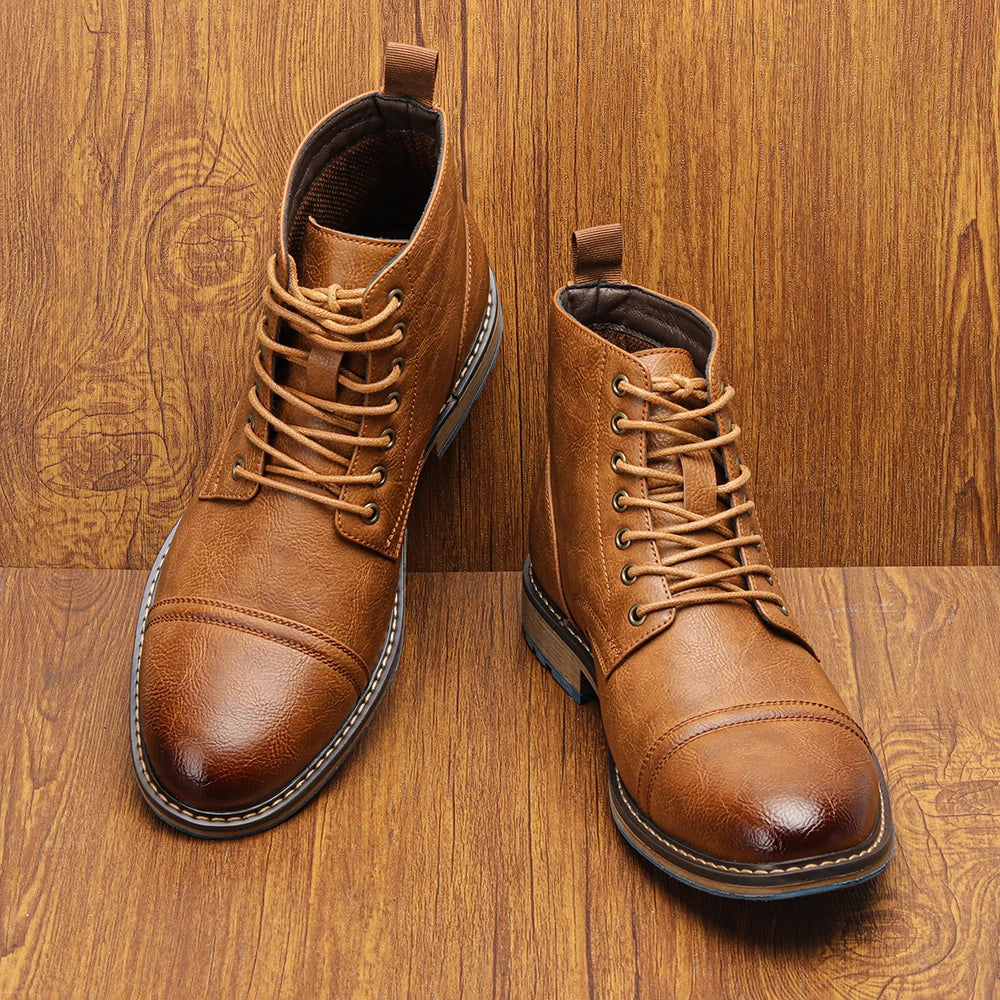 Boots Military Strong Wear-Resistant Outdoor Breathable Boots Army by PETAL & GLOW