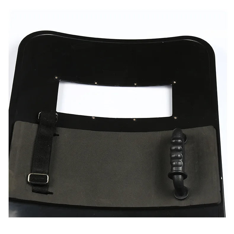 Black Riot Shield Protective Shield Security Militia Security Equipment Campus Kindergarten Defense Security Supplies by PETAL & GLOW